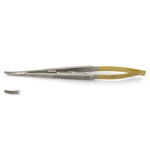 Needle holders with tungsten carbide inserts # CV14RT – Castroviejo